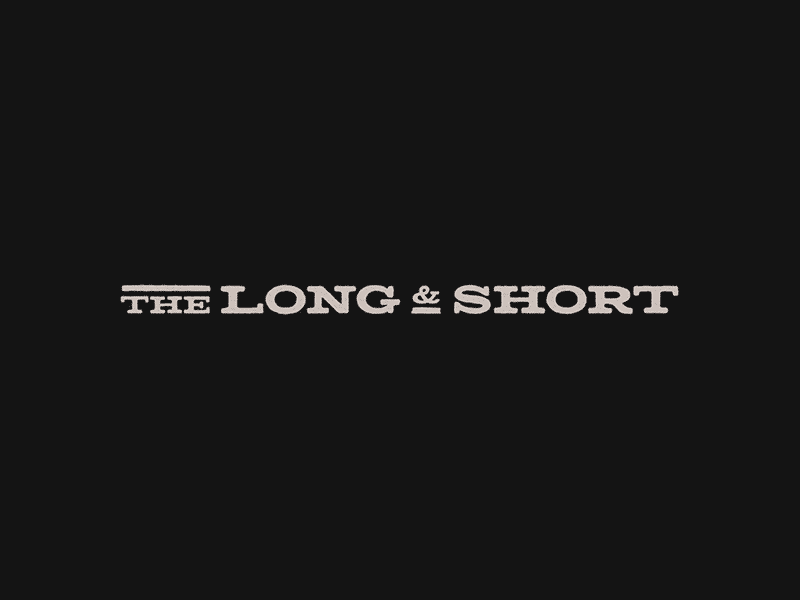 The Long & Short Teaser animation mograph motion short film