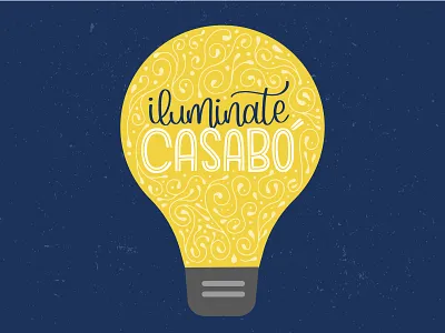 Casabó Lettering branding caligraphy design illustration lettering lettering art lettering artist poster procreate typography vector