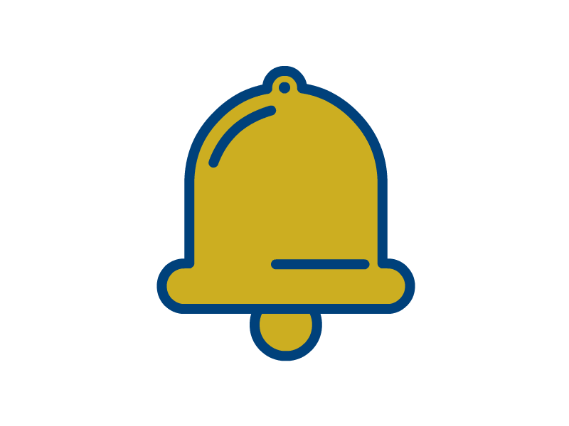 Notification bell animation animation design illustration microinteraction ui user interface vector