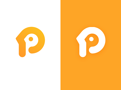 Penguin companionship design logo penguin tencent