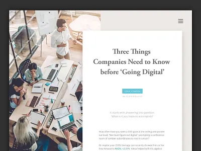 Daily Ui 035 Blog Post blog blog post daily ui 035 dailyui dailyui 035 redesign ui