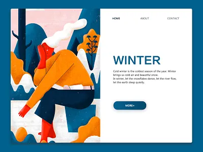 Winter illustration illustrations