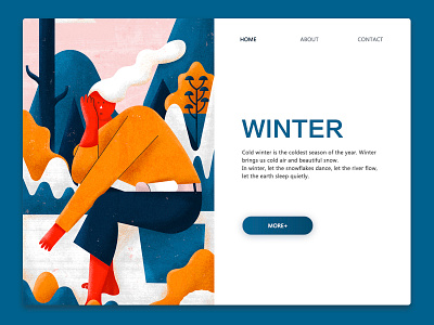 Winter illustration illustrations