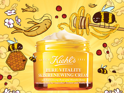 Social Media | Kiehl's graphic design illustration social content