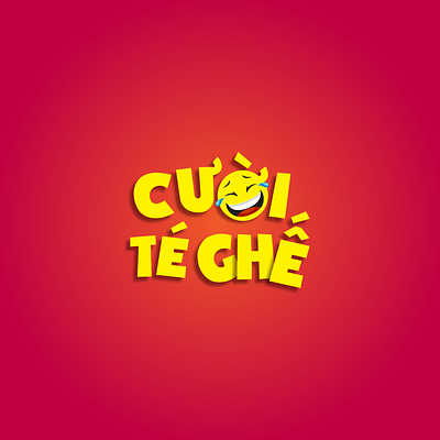 Logo | Cười té ghế design illustration logo