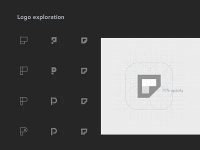 Logo exploration illustration logo 图标 设计