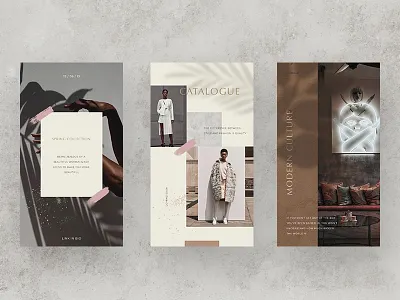 DECERT Social Media app branding design digital fashion graphic illustration instagram minimal minimalism social media style typography ui web website