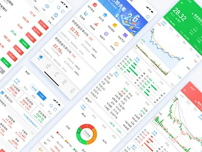 Stock App app design finance ios iphone stock stock exchange ui