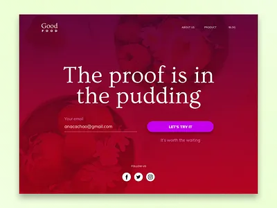 Daily UI 048 - Coming Soon 048 app coming soon daily 100 challenge dailyui food app ios mobile mobile app sketch ui ui challenge ui interface