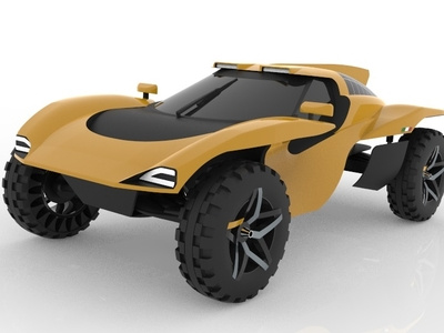 Etiopia cad concept design illustration offroad render