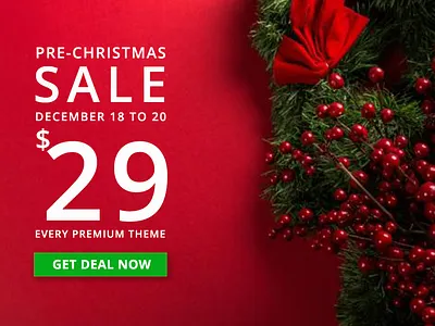 YoloTheme & NooTheme Christmas Sale nootheme wordpress theme wordpress theme sales xmas sale yolotheme sale