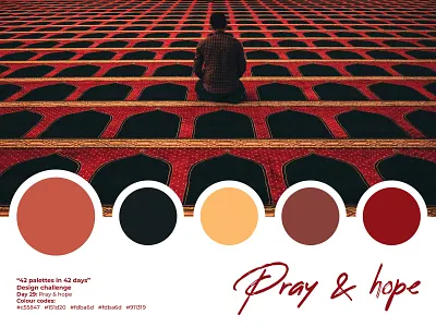 Design Challenge - 42 palettes in 42 days | Day 29 42 42 days 42 palettes 42 palettes in 42 days adobe illustrator cc black brown color palette colors colour palette daily challenge design challenge designchallenge dribbble design challenge free resource orange red warm colors yellow