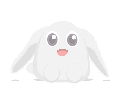 BUNNY~ adobe illustrator adorable baby bunny bunny cartoon cute design illustration illustrator lovely vector