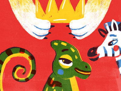 The Most Beautiful Animal chameleon crown winner zebra