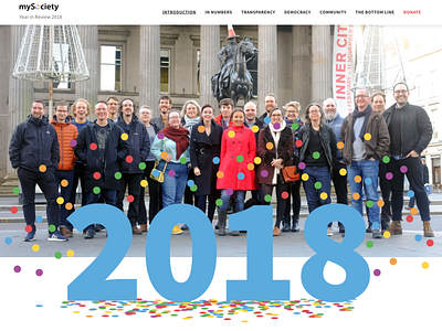 2018 - year in review 2018 annual review bold cover navigation source sans year in review