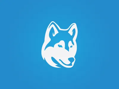 Clearwater Elementary Huskies Logo branding branding design elementary husky icon identity design illustration logo logo concept logo design mascot one color vector