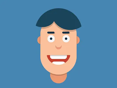 Funny Character character colors design face flat flatdesign icon illustration illustrator vector