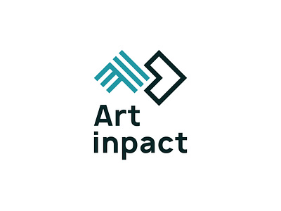 Art inpact brand design logo