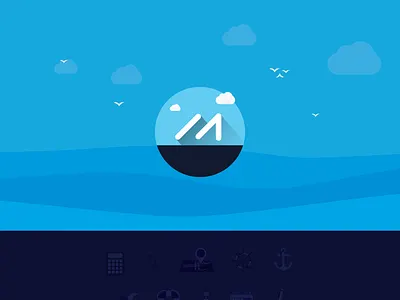 Marinefy App Icon app branding icon logo vector