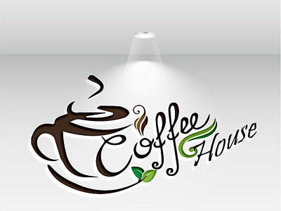 Coffee House branding coffee logo cofffe house design flat illustration logo typography vector