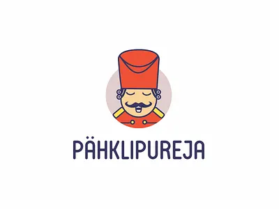 Nutcracker logo branding caracter color graphic design identity illustration logo nutcracker vector