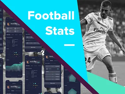 Football stats app (rethinking) football ios iphone mobile soccer sport statistics stats ui ux