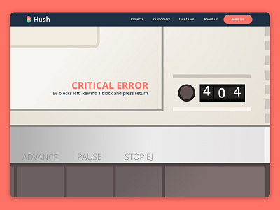 404 retro error 404 page atari daily ui 008 sketch ui