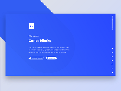 New Site design logo portfolio ui