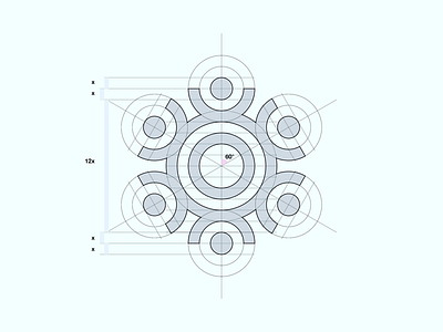 Roundtable Logo Construction black and white brand brand identity branding corporate designs geometric graphic design graphic designer grid logo logo design mark minimal minimal design minimalist modern simple simplicity structure