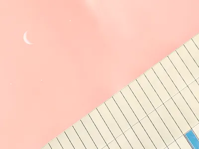 Build Something - Architectural Illustrations | #01 architect architectural design daily design flat illustration minimal pink sky vector