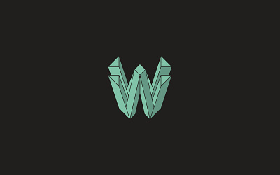 Weero 3d edm logo logo 3d logo design