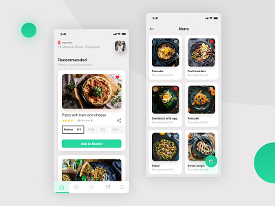 Food App🍔 app concept food food app foodporn photo pizza typography ui ux web