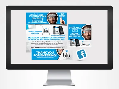 Blu "Glasshole" Social Media Digital Campaign