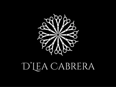 Hair styler logo design hair illustration logo scissors