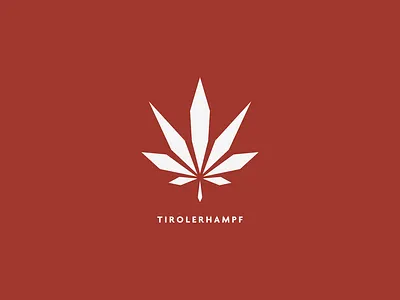 Tyrolerhampf cannabis logo logo design