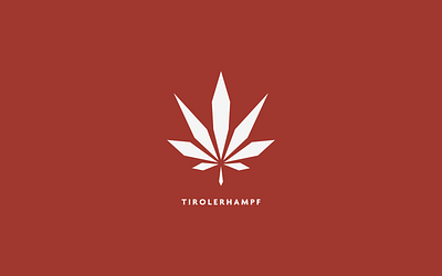 Tyrolerhampf cannabis logo logo design