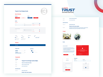 Toyota Trust Design Guide astra automotive design guide indonesia toyota ui ui ux design uikit