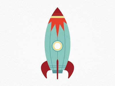 Vintage Toys—Rocket rocket space ship toy