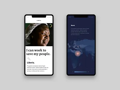 Safe birth mobile website