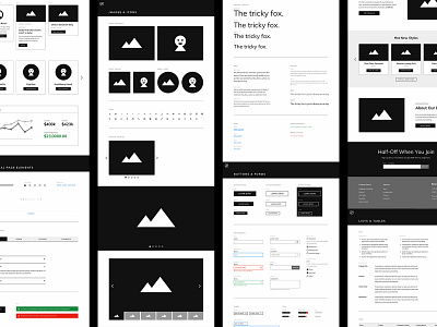 Building Blocks design sketch sketch app strategy toolkit ui ux web design wireframe design wireframe kit wireframes