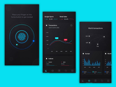 Future Finance Mobile App app desing branding dashboard app finace app flat mobile app graphic design icon logo mobile application mobile application marketing share market app uiux design vector