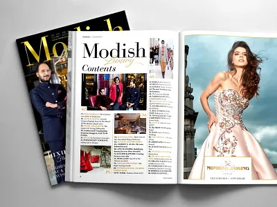 Fashion & Luxury Magazine Design adobe illustrator adobe indesign adobe photoshop graphic design magazine design