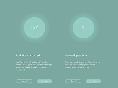 Continuous Blood Glucose Monitor - Full Screen Status Updates alert blood bluetooth connection diabetes diabetic glucose green message monitor notification paired status system tracking ui ux