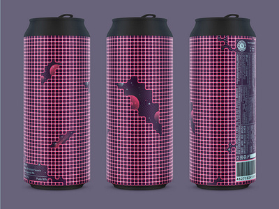 Black Hole alcohol beer can cosmos craftbeer illustration package pattern planet space star