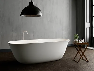 Ab.Cal.100.01.Bm.Bm Acquadesign Calice aquadesign aquamass bath design freestanding