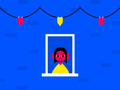 Holiday color illustration vector