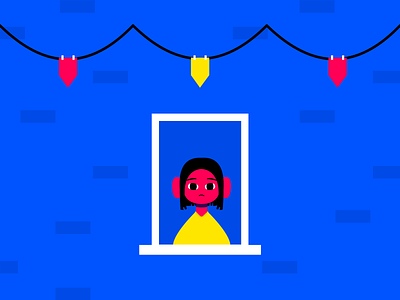 Holiday color illustration vector