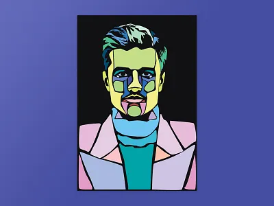 Peeta - Hunger Games - Illustration celebrity creative illustration hunger games illustration peeta pop art portrait portrait illustration unique illustration vector illustration