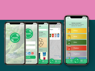 APP Recicle axure branding design illustrator interface logo photoshop sketch app ui ui ux design ux