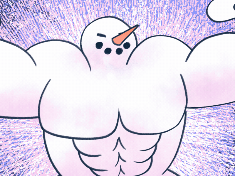 Happy Holidays 2018 – 2 cel animation christmas happy holidays holiday new year new year 2018 photoshop season snow snowman traditional animation winter